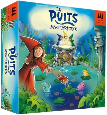 Boîte du jeu Le Puits Mystérieux illustrée