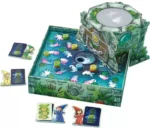 Jeu de société fantasy avec étang et cartes