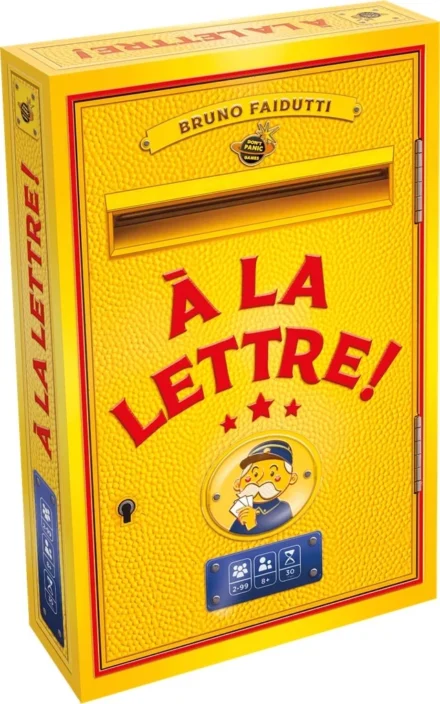 Boîte du jeu de société À la Lettre