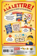 Jeu de lettres avec grille et crayons