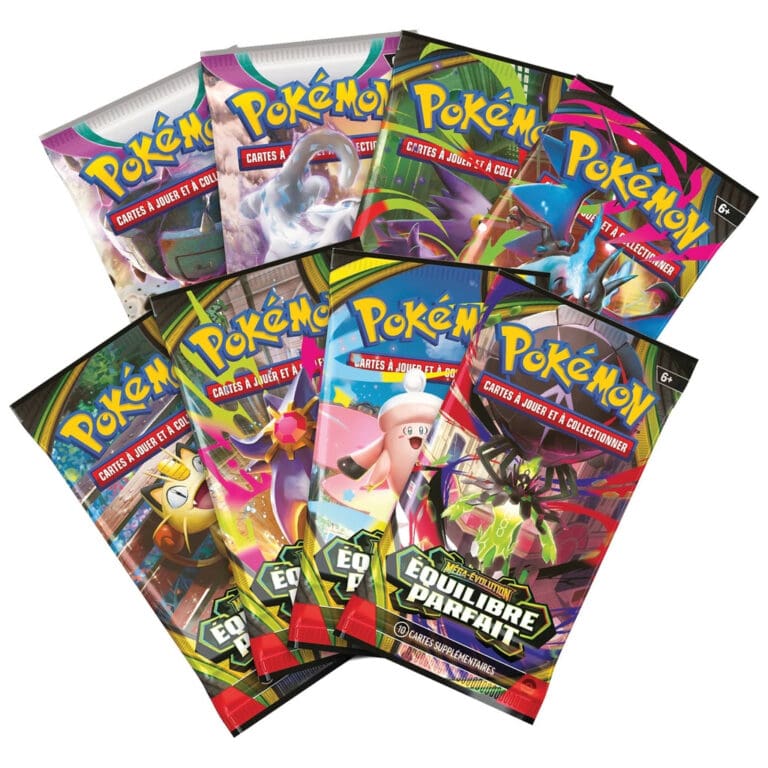 Boosters Pokémon Équilibre Parfait en éventail