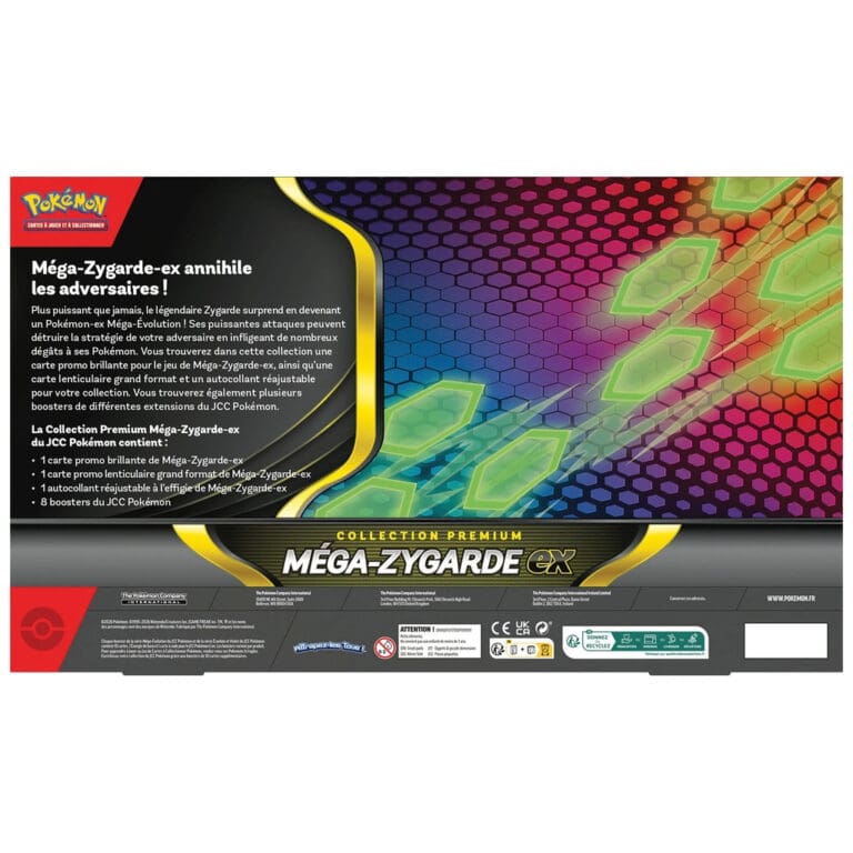 Boîte Collection Premium Méga-Zygarde-ex Pokémon