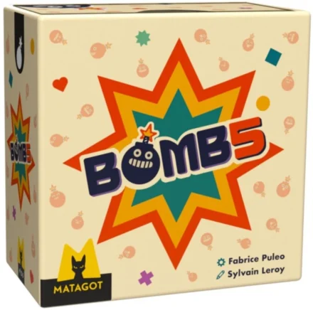Boîte du jeu Bombs édition Matagot colorée