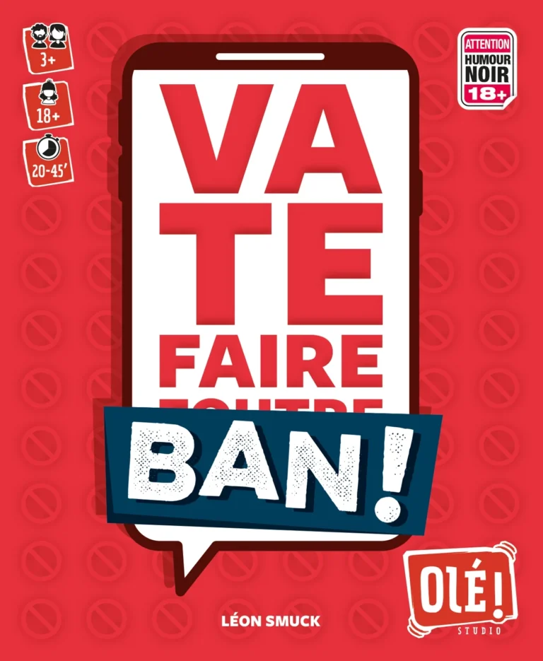 Jeu Va te faire ban avec pictogrammes de classification