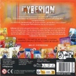 Boîte jeu de société Cyberion avec robots colorés