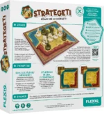 Boîte de jeu Strategeti, jeu de stratégie avec plateau de jeu coloré