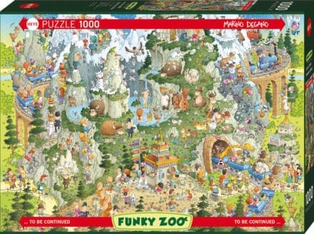 Puzzle 1000 pièces Funky Zoo par Marino Degano
