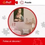 Puzzle Trefl avec portrait Renaissance et décoration chambre