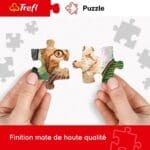 Puzzle Trefl avec pièces de chats à assembler
