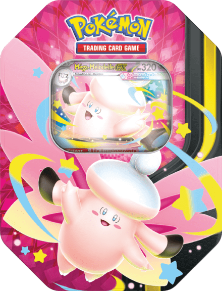 Boîte Pokémon Trading Card Game Méga-Mélodelfe EX