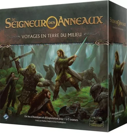 Boîte jeu Le Seigneur des Anneaux Voyages Terre du Milieu