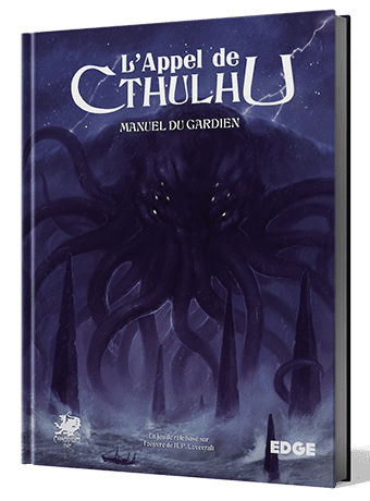Couverture L'Appel de Cthulhu Manuel du Gardien jeu de rôle