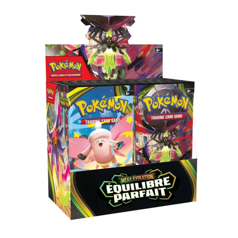 ffnfc0aw1812.webp Boîte Pokémon Méga-Évolution Équilibre Parfait jeu cartes