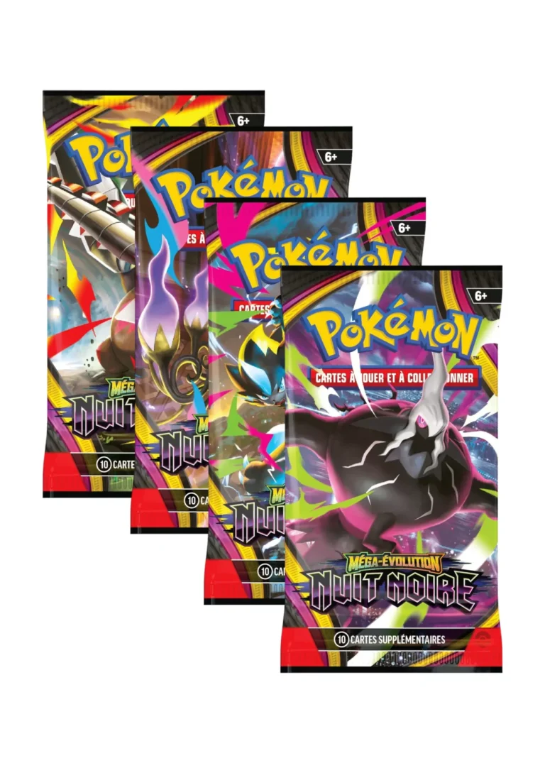 ffnfc0aw1818.webp Booster Pokémon Nuit Noire Méga-Évolution avec cartes