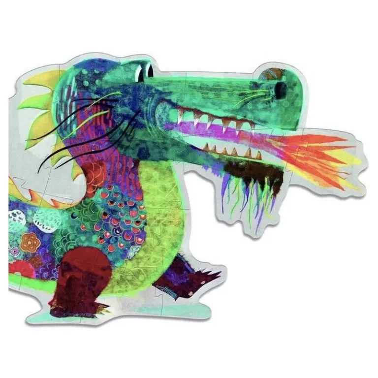 ffnfc0aw1844.webp Puzzle anatomique en 3D représentant un crocodile coloré