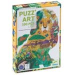 Puzzle Art 350 pièces motif Lion coloré Djeco