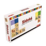 Boîte de jeu Sidoké avec grille de sudoku colorée