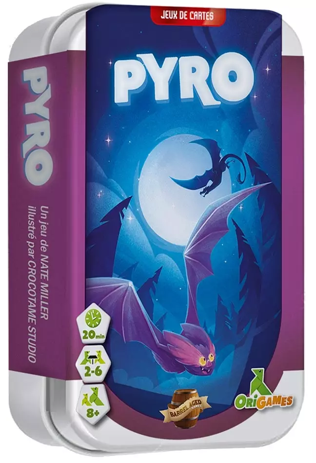 ffnfc0aw1918.webp Boîte du jeu de cartes PYRO avec créatures volantes