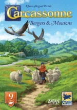Couverture Carcassonne Bergers Moutons jeu plateau
