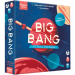Boîte de jeu Big Bang Le Duel Cosmique avec planètes colorées