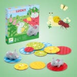 Jeu éducatif pour enfants avec éléphants et fleurs colorées