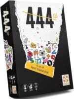 Boîte de jeu 4 4 4 avec illustrations colorées ludiques