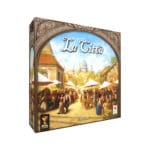 Boîte de jeu de société La Città avec marché médiéval