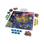 Jeu de société Cosplanner avec plateau, jetons colorés