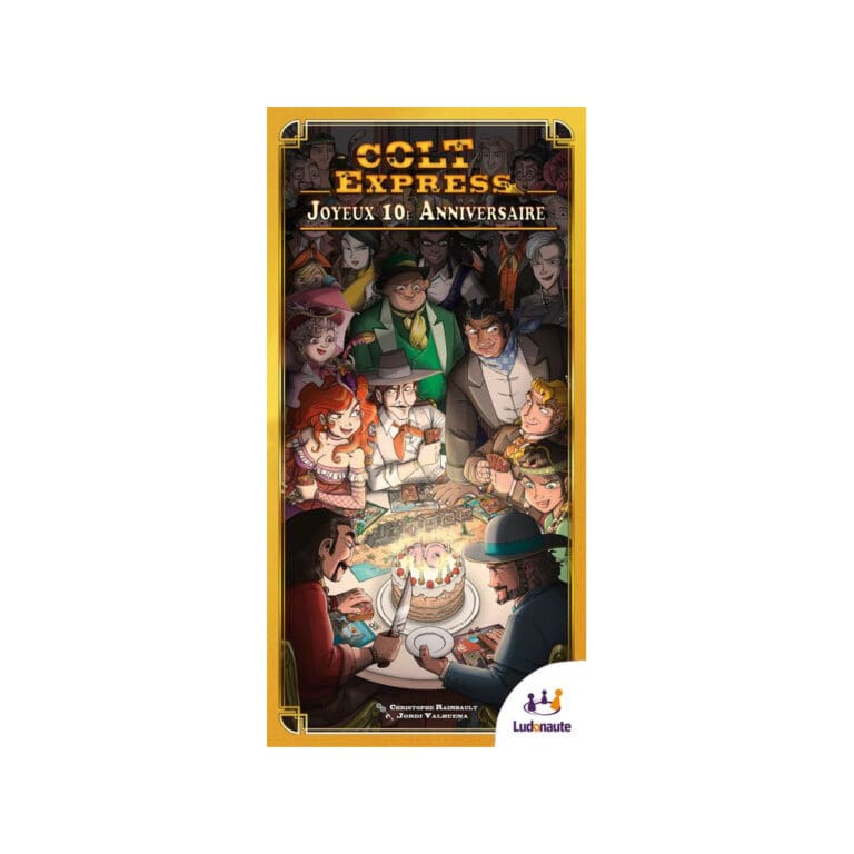 ffnfc0aw2072.jpg Affiche Colt Express 10e anniversaire jeu de société