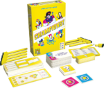 Jeu de société Champions avec boîte jaune et accessoires