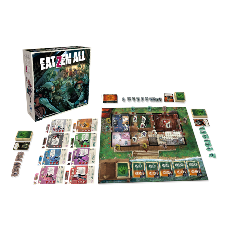 Jeu de société Eat Zé Mall avec boîte et composants