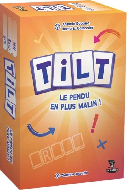 Boîte de jeu TILT - Le pendu en plus malin