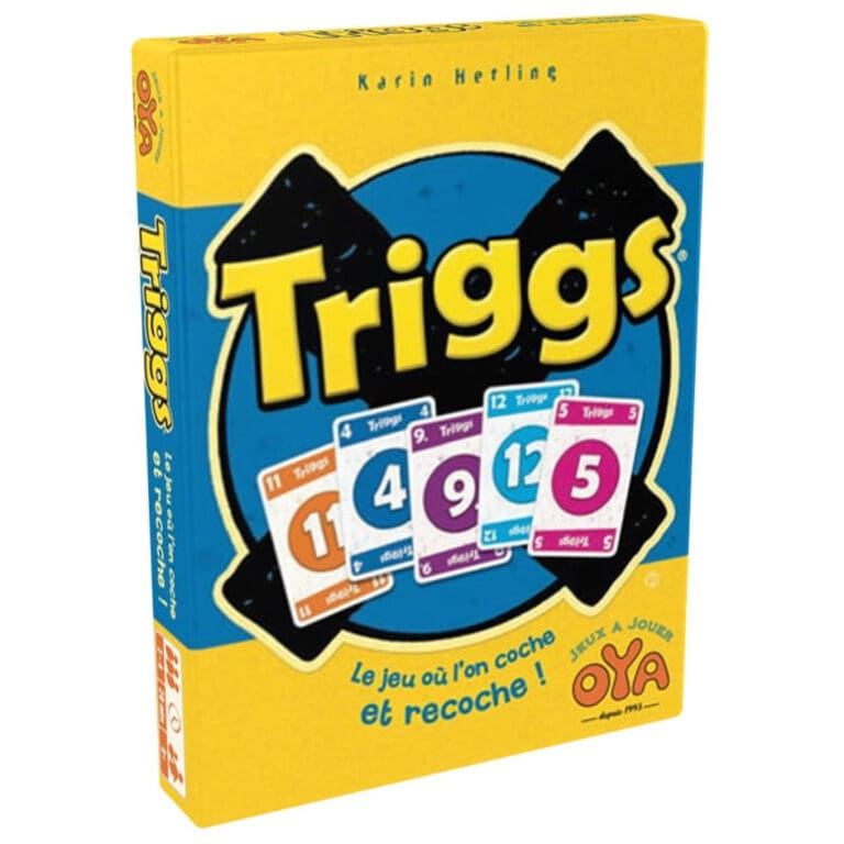 ffnfc0aw2153.jpg Boîte du jeu de cartes Triggs avec cartes numérotées colorées