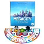 Jeu de société Megacity Oceania avec boîte et plateau