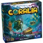 Boîte de jeu de société Coralia avec plongeur sous-marin