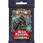 Paquet Deck de Boss Liche Hero Realms jeu deckbuilding