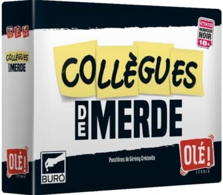 Boîte de jeu de société Collègues de merde