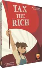 Couverture du jeu de société Tax the Rich avec illustration