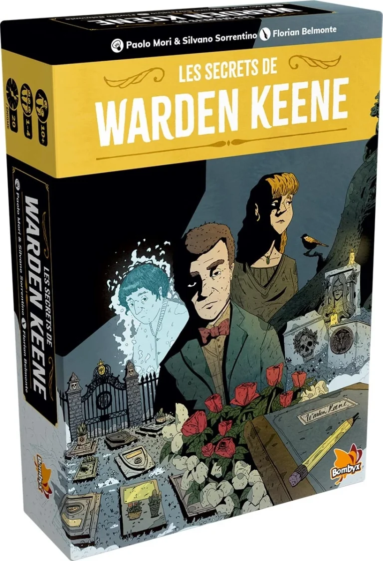 ffnfc0aw2294.webp Boîte jeu Les Secrets de Warden Keene bande dessinée